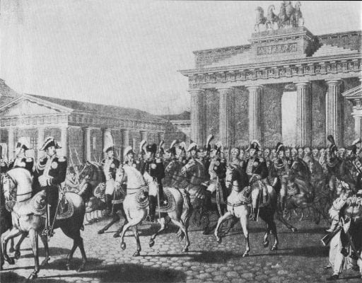 Napoleon in Berlin Einzug der Franzosen in Berlin