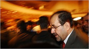 Prime Minister Nouri al-Maliki, is actually a prominent sectarian chief in Iraq, connected to the Shia sect.