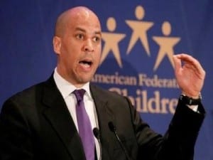 Cory Booker: Rising scum, it never ends. Another charlatan designed to pseudo-lead the masses. A cynical Obama spinoff.