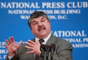 Trumka: UNtil labor is ready to sever its links with the corporate parties, it is doomed to a self-inflicted garrote.
