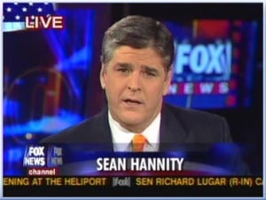Sean Hannity: Be sure to wear nose clips when approaching this tower of excrement.