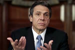 NY's Andrew Cuomo—who clearly has presidential ambitions—is said to defy "liberal thinking" in his policy choice. Read: the man, despite the veneer, is one more corporate Democrat.