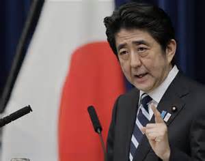 Abe: Too much of a willing tool for US designs in the Far East. 