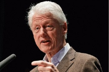 Third Way fraud Bill Clinton, typical exponent of the Democrats' thoroughly corporatized leadership.