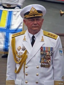Ihor Tenyukh, former Navt chief of the Ukraine navy, and a ringleader in the pro-West coup.