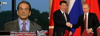 Neocon columnist Charles Krauthammer sees America's decline in new pacts between China's Xi Jinping and Russia's Vladimir Putin