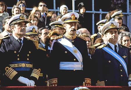 The murderous Argentine junta: all devout Christian gentlemen. 