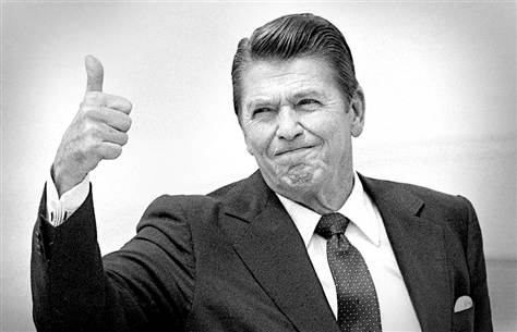 Scumbag Ronnie Reagan: Still regarded as an all-time favorite. Is there any hope for America? 