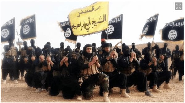 ISIL fanatics: made to order to suit US propaganda purposes. (Click to enlarge)
