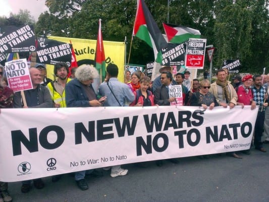 NATO-wales-protest