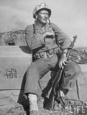 John Wayne in Sands of Iwo Jima (1949)
