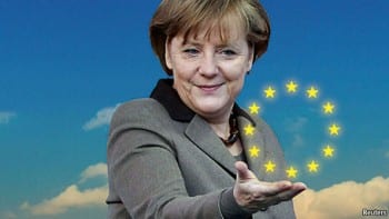 Germany's Merkel has shown herself to be as abject a tool of the American empire as any EU politician in recent memory, perhaps worse. 