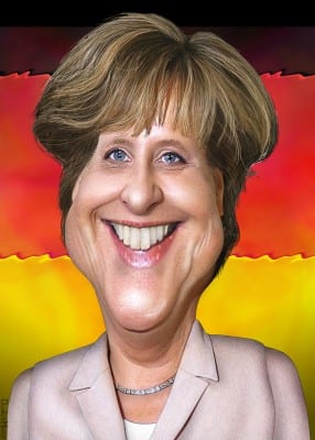 Angela Merkel: Even Germany is having second thoughts about the strategy pursued by Washington. 
