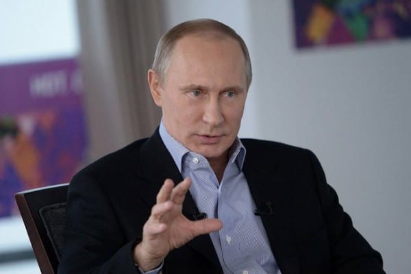 Vladimir Putin, president of Russia. 