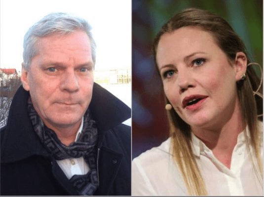 ○ Left: Kristinn Hrafnsson, an Icelandic journalist who joined WikiLeaks as the group’s spokesman in 2010. ○ Right: WikiLeaks' Investigations editor Sarah Harrison. 
