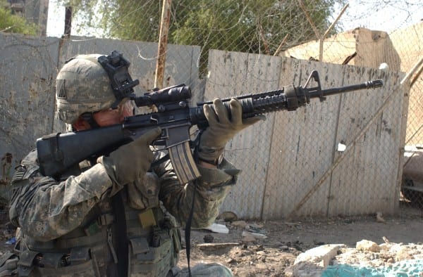USsoldier-M16A4Rifle.USA.flickr