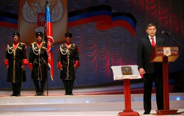 donbas8zakharchenko-inauguration-reuters