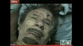 Gaddafi murdered by Washington-controlled jihadists. A mafia hit pure and simple, ordered by the biggest mafia outfit on earth.  
