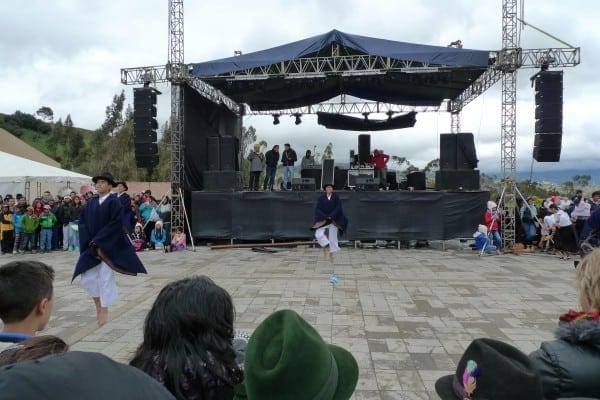 Inti Raymi near Ingapirca.