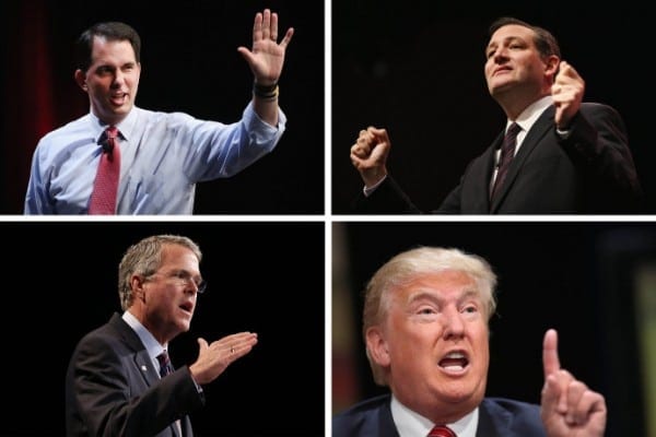 GOP contenders among "Borowitz' Top Ten Narcissists"