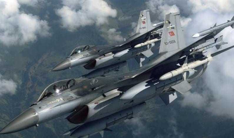 Much of Turkey's air force equipment has been supplied by the US and the rest of the NATO bloc. 
