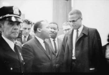 Malcolm X and Martin Luther King