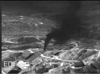 infrared picture of SoCal methane leak