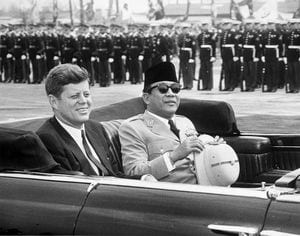 Suharto and Kennedy 1961