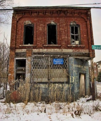 Ruins of Detroit by ThunderKiss Photography. (CC BY-NC-ND 2.0) 