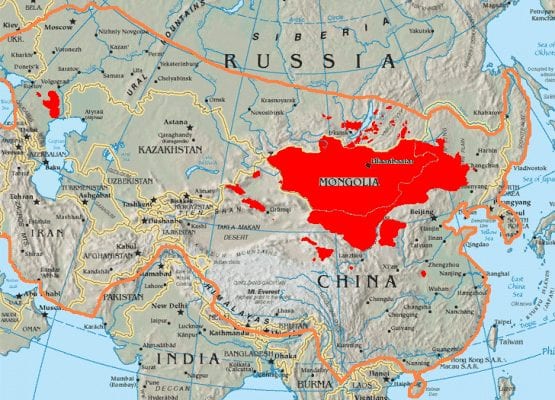 Mongol ethnic region Russia