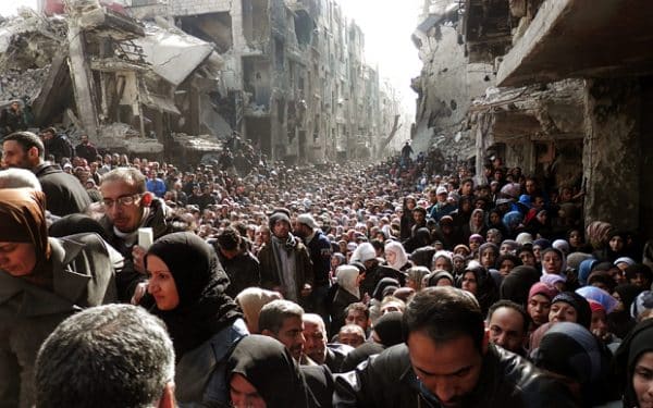 Yarmouk refugees