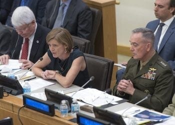 Power doing her Neocon best to stir up further trouble for humanity. 