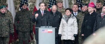 Poland's elites clap as US Army wreaks havoc on Polish streets