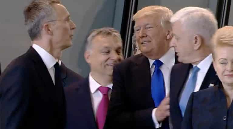 trump-pushes-Montenegrin-aside