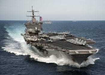 US masses ships and aircraft outside North Korea