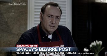 Actor Kevin Spacey releases defiant video: “It’s never that simple, not in politics and not in life”