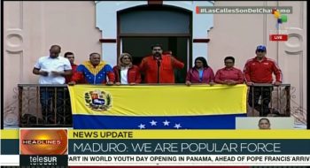 With US-organised coup in progress, Maduro addresses the nation