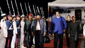 Evo Morales Visits Venezuela, Rejects 'Empire's Coup' Against Maduro