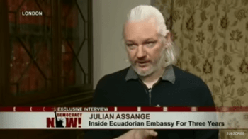 Assange on the Untold Story of the Grounding of Evo Morales’ Plane During Edward Snowden Manhunt