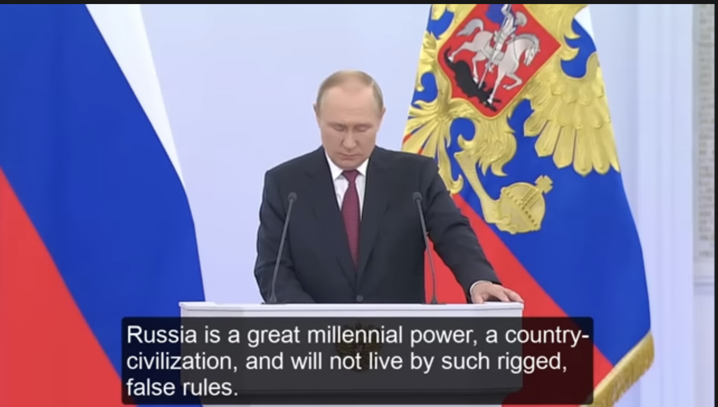 Putin’s September 30, 2022, speech – a commented reading