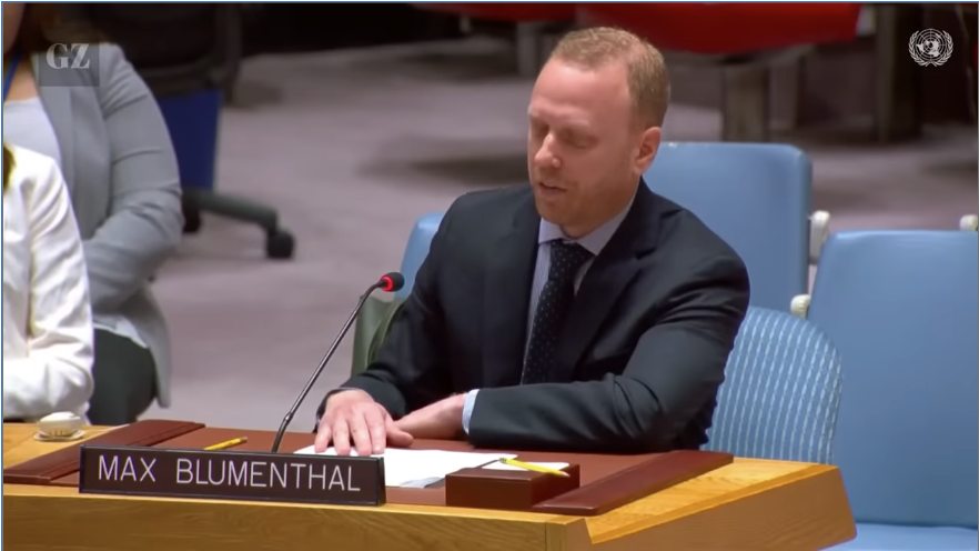 ‘Why are we tempting nuclear annihilation?’ Watch Max Blumenthal address UN Security Council