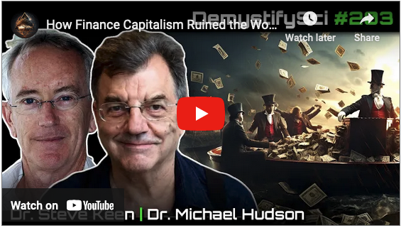THE BROADER VIEW: How Finance Capitalism Ruined the World