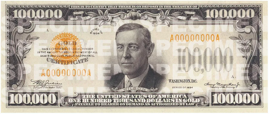 100 K Wilson bill