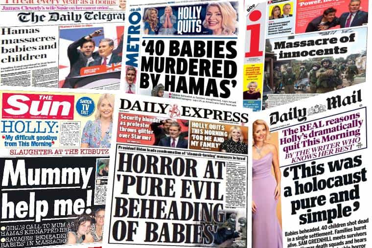 Babies beheaded lie-anglo papers
