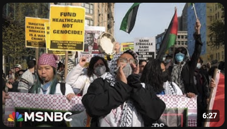 Gaza protests USA
