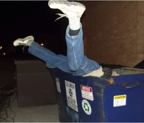 dumpster diver