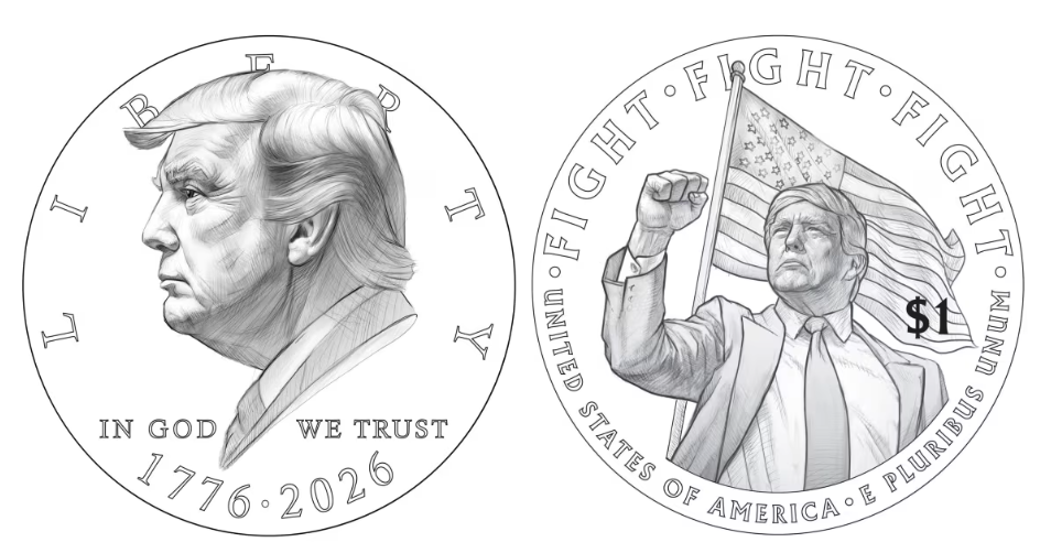 Trump coins