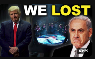 Trump -Netanyahu WE LOST